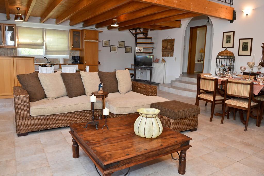 Dimeon Villa Като Ахая Стая снимка